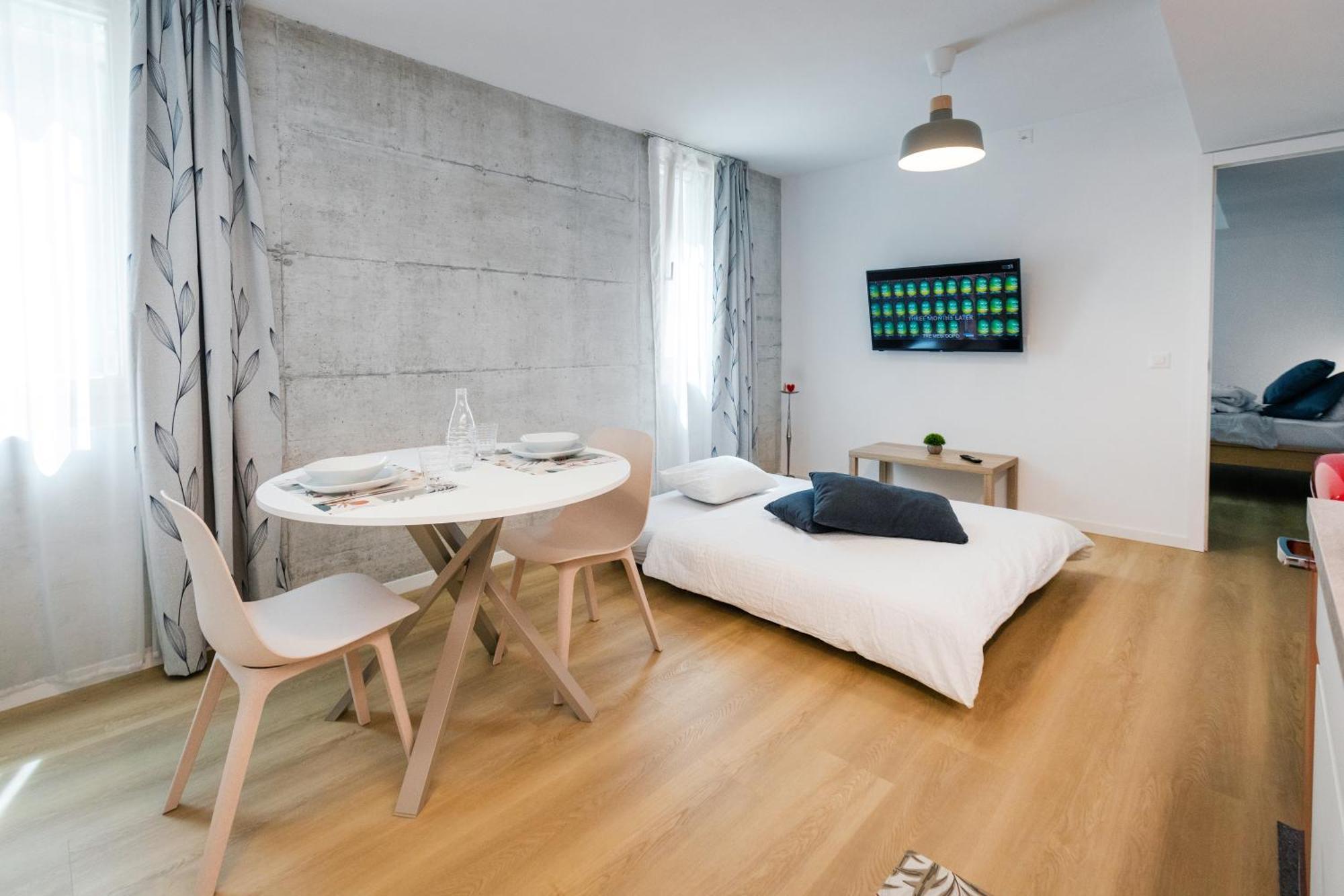 루가노 Easy Flat Vezia, Indipendent Entrance, Free Parking 아파트 객실 사진